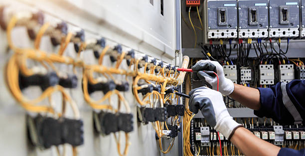 Professional Electrician technician working in Franklin County County, VA